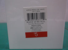 Deluxe Acrylic Pen Holder, Crystal Clear Square Pencil Cup,