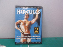 Hercules Double Feature dvd with torn dust jacket