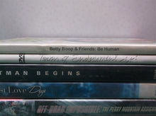 lot of 7 assorted dvd's Batman Begins, Must Love Dogs, NHL, Astronomy