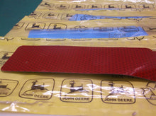 Lot of 8 John Deere jd5578 - DECAL REFLECTIVE LABEL, RED, 160 X 50