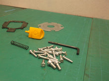 assorted parts from a 61884 Chicago Electric Reciprocating Saw - 4.5 AMP