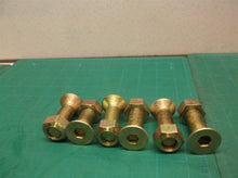 lot of 6 2484349 screw & 8t4778 nut for teeth on a cat skid steer