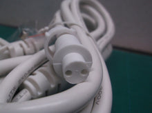Rope light power cord with extra fuse
