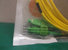 Fiber Optic Cable Single Mode LC to LC OS1 9/125 Duplex Yellow 5 meter