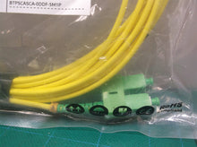 Fiber Optic Cable Single Mode LC to LC OS1 9/125 Duplex Yellow 5 meter