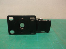 1" caster with wheel lock & rotation lock black