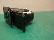1" caster with wheel lock & rotation lock black