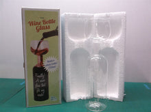 Wine-O Glass Bigmouth The Original Wine Bottle Glass Holds a Full Bottle NIB NEW