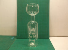 Wine-O Glass Bigmouth The Original Wine Bottle Glass Holds a Full Bottle NIB NEW