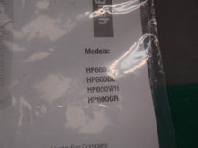 Hunter Tall Tower Air Purifier**Instruction Manual- HP600, 600BL, 600WH & 600GR