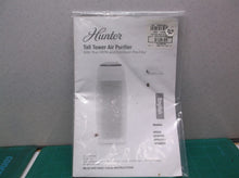 Hunter Tall Tower Air Purifier**Instruction Manual- HP600, 600BL, 600WH & 600GR
