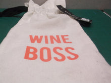 Wine boss bottle holder