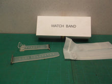 Set of 2 clear watch bands with unknown fitment