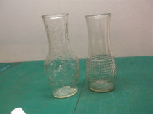 2 Salad Dressing Cruet Glass Shaker Bottles with 1 lid