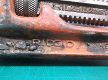 Vintage 18" Heavy Duty Pipe Wrench Made by The Ridge Tool Co. USA
