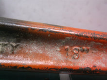 Vintage 18" Heavy Duty Pipe Wrench Made by The Ridge Tool Co. USA