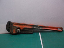 Vintage 18" Heavy Duty Pipe Wrench Made by The Ridge Tool Co. USA