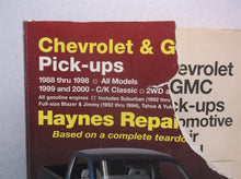 Repair Manual Haynes 24065 for Chevrolet GMC Pick-up 1988-1998 and CK 1999-2000