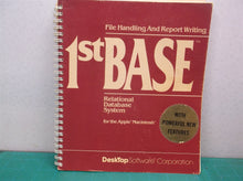 1st Base Relational Database System for the Apple Macintosh