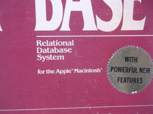 1st Base Relational Database System for the Apple Macintosh