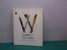 Vintage AppleWorks 5 Users Manual