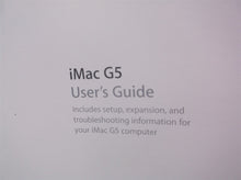 iMac G5 User Guide Used