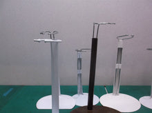 3-7" Heritage Mint Various Doll Stands 7 White 2 Wooden Base