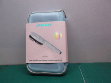 Eva NYC Mint Leopard Mini Healthy Heat Thermal Straightening Brush