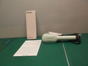 Eva NYC Mint Leopard Mini Healthy Heat Thermal Straightening Brush