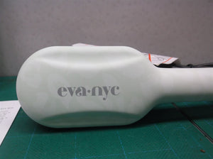 Eva NYC Mint Leopard Mini Healthy Heat Thermal Straightening Brush