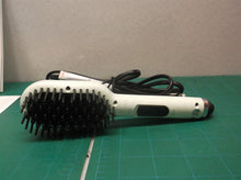 Eva NYC Mint Leopard Mini Healthy Heat Thermal Straightening Brush
