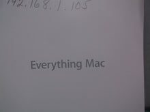 EVERYTHING iMAC' Mac Manual Instructions Booklet
