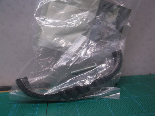 (6) Rustic Pewter Hickory P2023-VP Cabinet Pull Kitchen Handle Black Iron 3.75