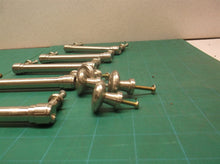 Lot of 5 drawer pulls & 4 knobs silver