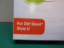 Dirt Devil Replacement Vacuum Bags Style U 2330 Great Value 1615809 3 pack