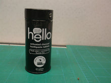 hello activated charcoal toothpaste tablets 60 tablets exp 12/2021