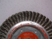 JAZ 7" Weld Cleaning Wheel, 50 Knots, .020" Steel, 5/8"-11 Arbor