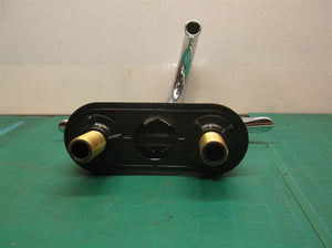 A112.18.1 1.2 GPM Chrome Faucet 6-1/2 x 2-5/8 base 8-1/2 tall missing screen end