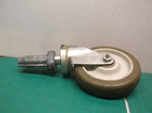 4.5" greaseable swivel casteter with plastic threaded stem