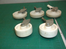 lot of assorted bed frame casters