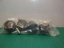 Set of 4 slip in 1.5" casters black