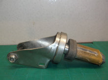 5" greaseable swivel caster fork only with plastic threaded stem