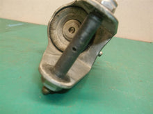 5" greaseable swivel caster fork only with plastic threaded stem