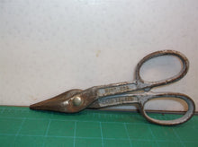 Vintage Wiss 8" Long Drop Forged Solid Steel Shears Cutters Made in USA