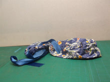First Lifesaver Working Cap with Buttons and Ribbon Tie for Women, Long Hair