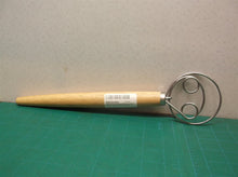 Camkyde Danish Dough Whisk Large Mixer Large 13 Stainless Steel Wooden Scraper