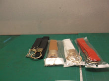 4 assorted color womans waist bands