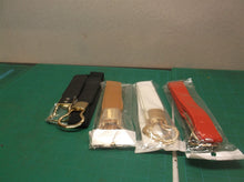 4 assorted color womans waist bands