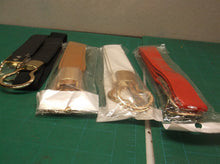 4 assorted color womans waist bands