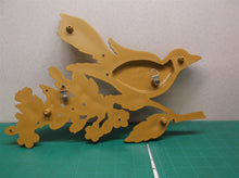 Syroco - Dart - Gold Birds and Flowers MCMLXVII - Mid century 1967 Vintage